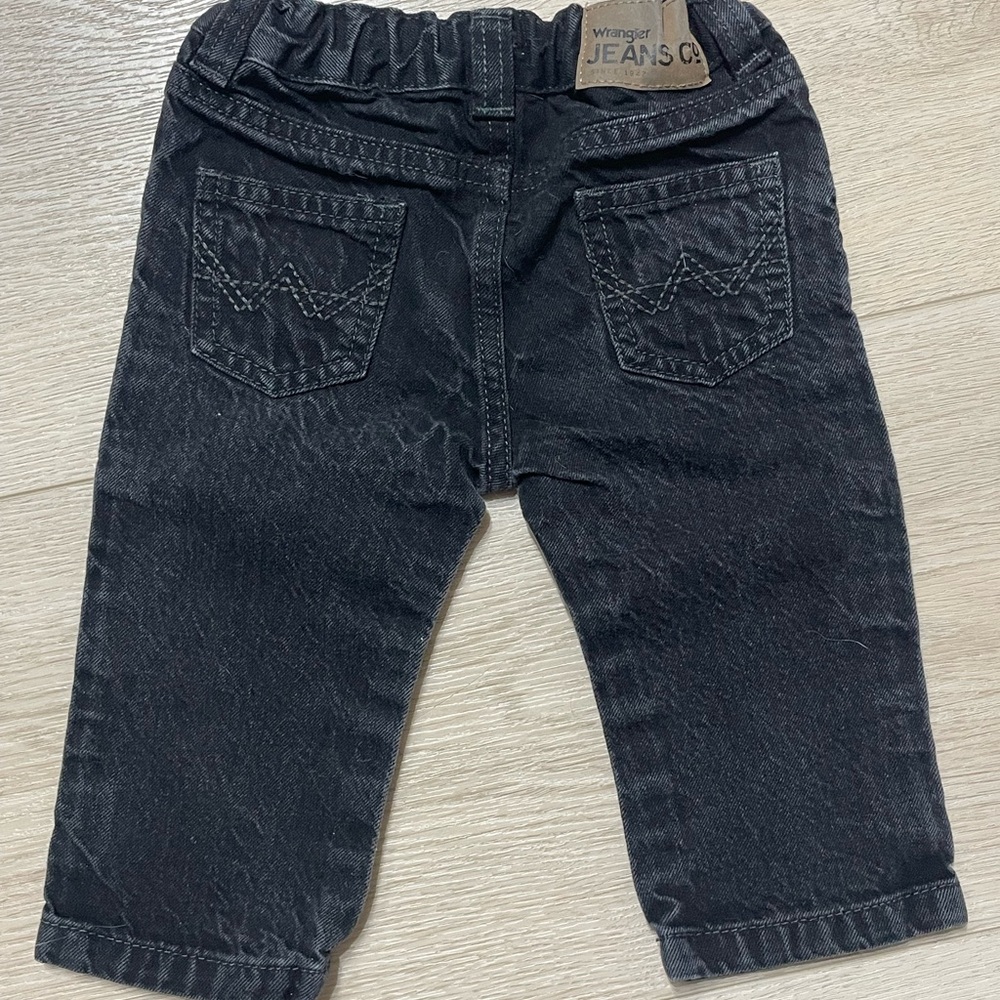 Wrangler Kids Charcoal Denim Jeans